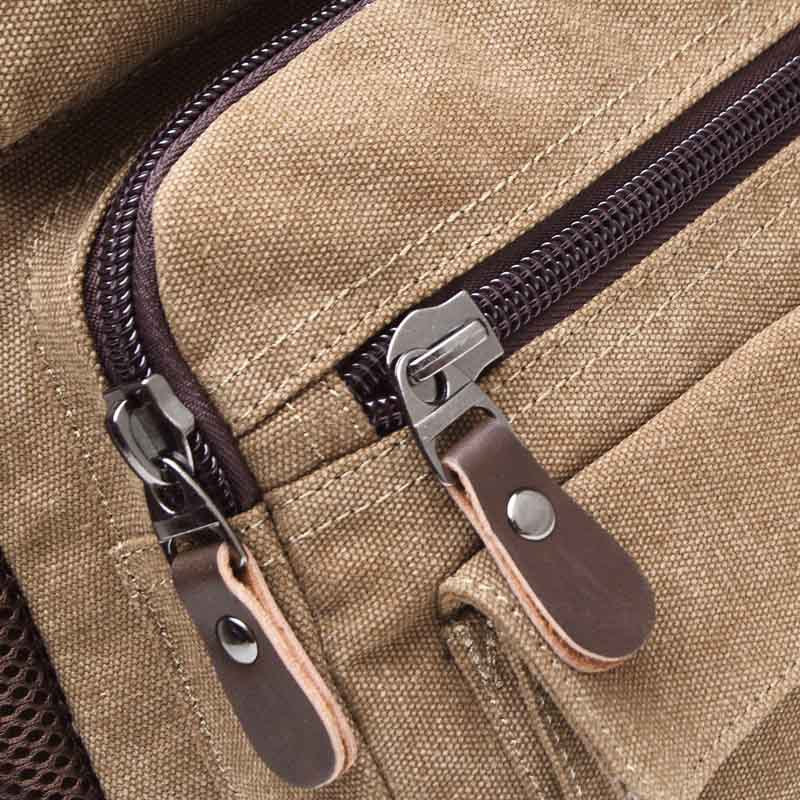 Canvas Backpack, Washable Bag