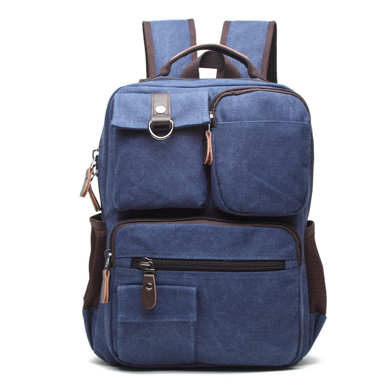 Canvas Backpack, Washable Bag
