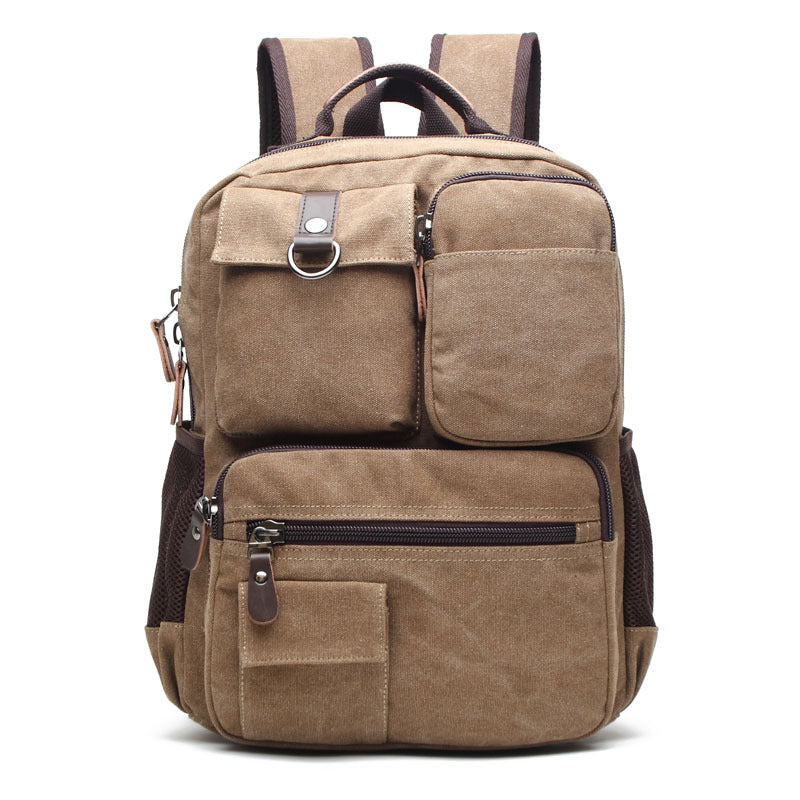 Canvas Backpack, Washable Bag
