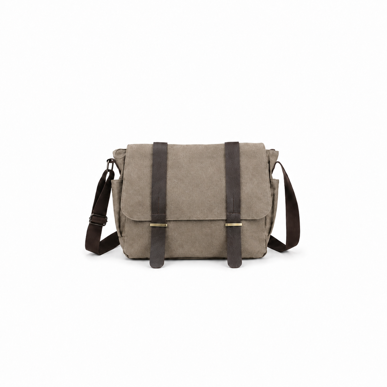 Men's Canvas Crossbody Travel Bag (Shoulder Bag)