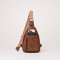 cakang 7L Sling Bag for Women Crossbody Bags for Women Leather Sling Backpack Fanny Pack Travel Crossbody Sling Purse