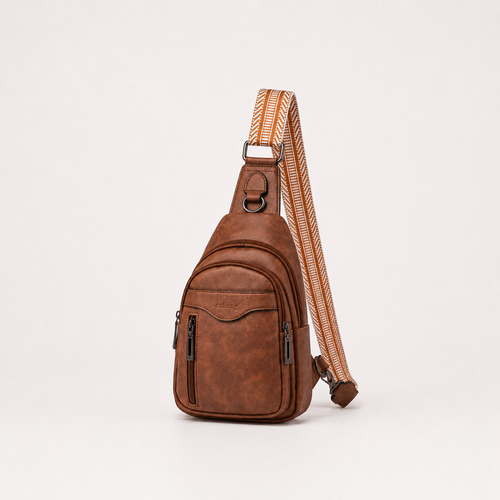 cakang 7L Sling Bag for Women Crossbody Bags for Women Leather Sling Backpack Fanny Pack Travel Crossbody Sling Purse