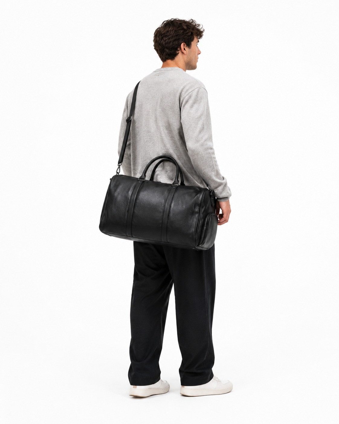 Leather Business Travel Bag