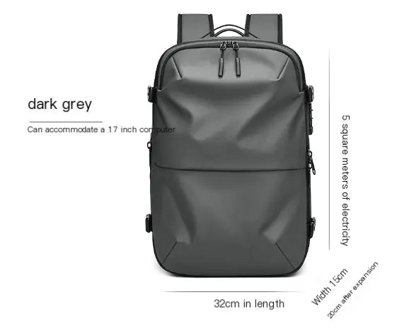 Men's Travel Backpack with Vacuum Compression (One Piece)