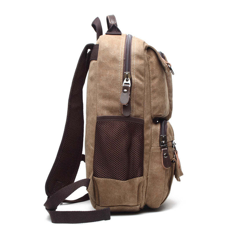 Canvas Backpack, Washable Bag