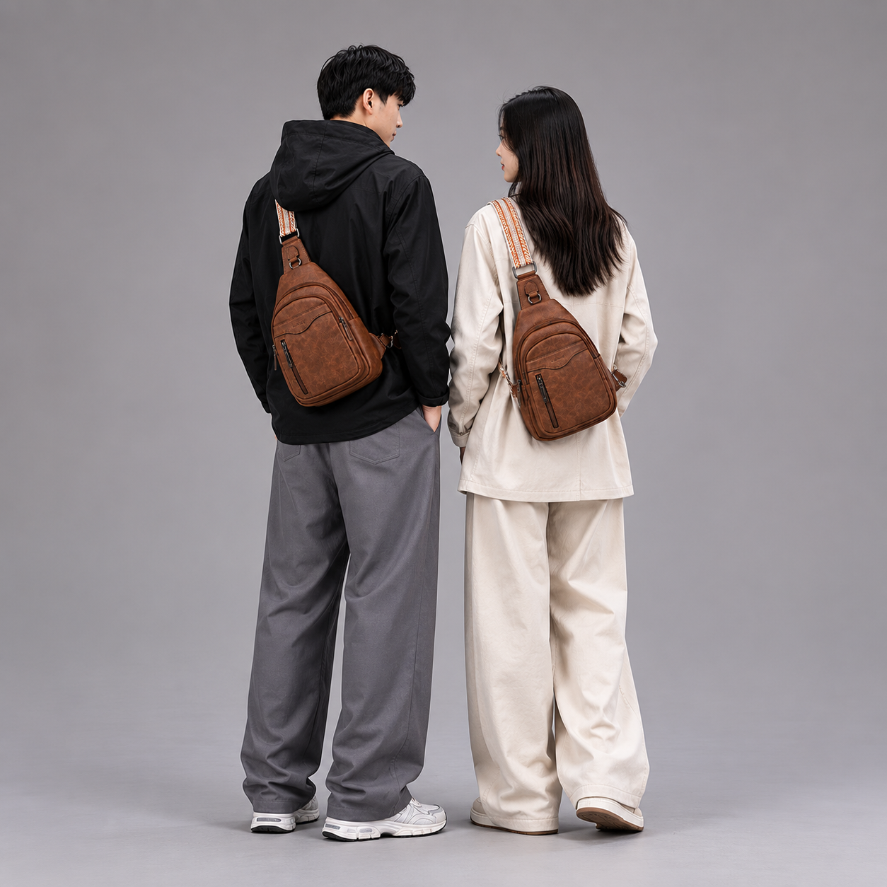 cakang 7L Sling Bag for Women Crossbody Bags for Women Leather Sling Backpack Fanny Pack Travel Crossbody Sling Purse