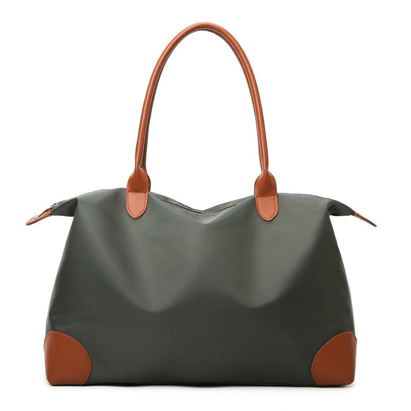 Classic Nylon Tote Bag for Women, Large Capacity
