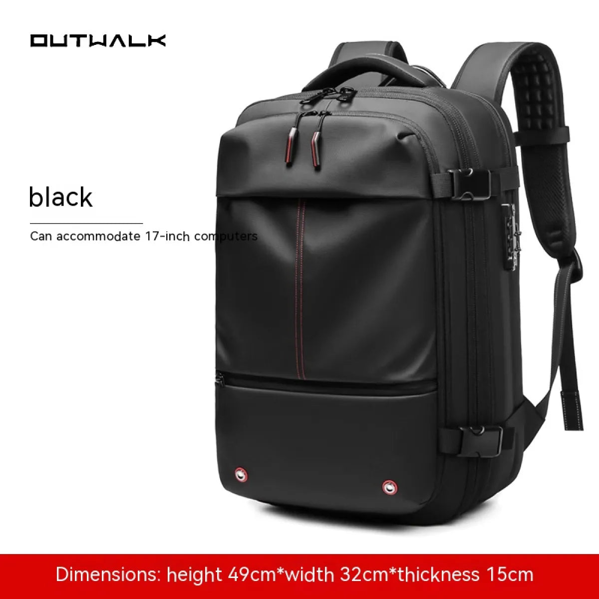 Multifunction Vacuum Compression Travel Backpack