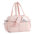 CLUCI Duffle Bag for Travel Gym Bag for Women Puffer Tote Small Carry On Bag 30L Duffle Weekender Bags with Wet Pocket Pink