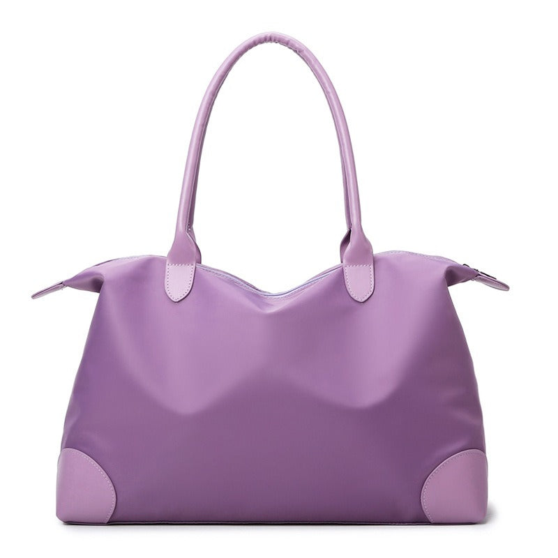 Classic Nylon Tote Bag for Women, Large Capacity