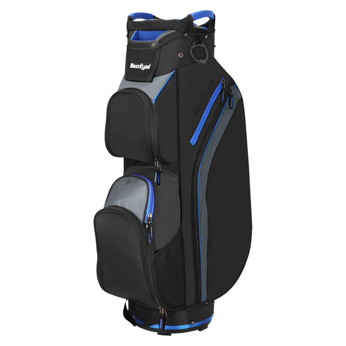 Beutyal Golf Cart Bags for Men 14 Way Top Full Length Organizer Divider Golf Club Bag Functional Cart Golf Bag with Insulated Cooler Pocket Rainhood Handles