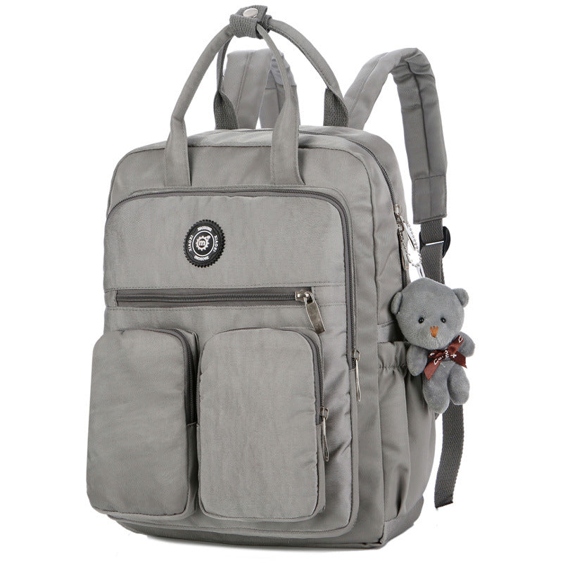 Nylon Backpack - Versatile Dual Shoulder Bag