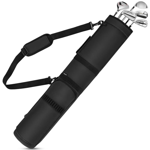 AKOZLIN Golf Carry Bag 3-6 Golf Clubs Lightweight Foldable Travel Sunday Golf Bag Case with Strap