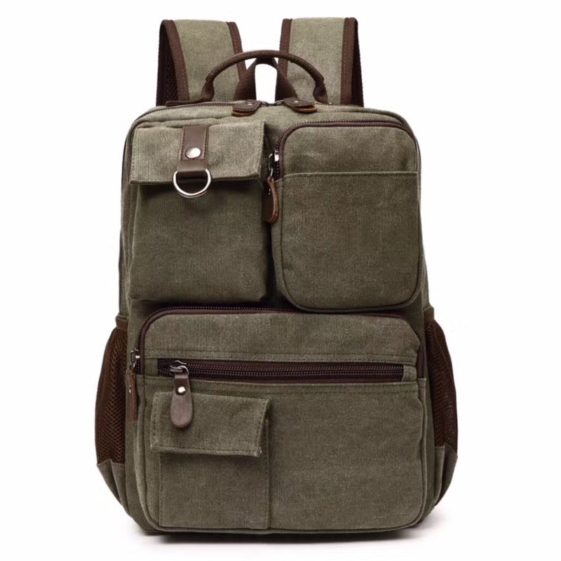 Canvas Backpack, Washable Bag