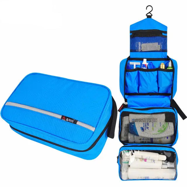 Compact Waterproof Hanging Makeup Travel Bag