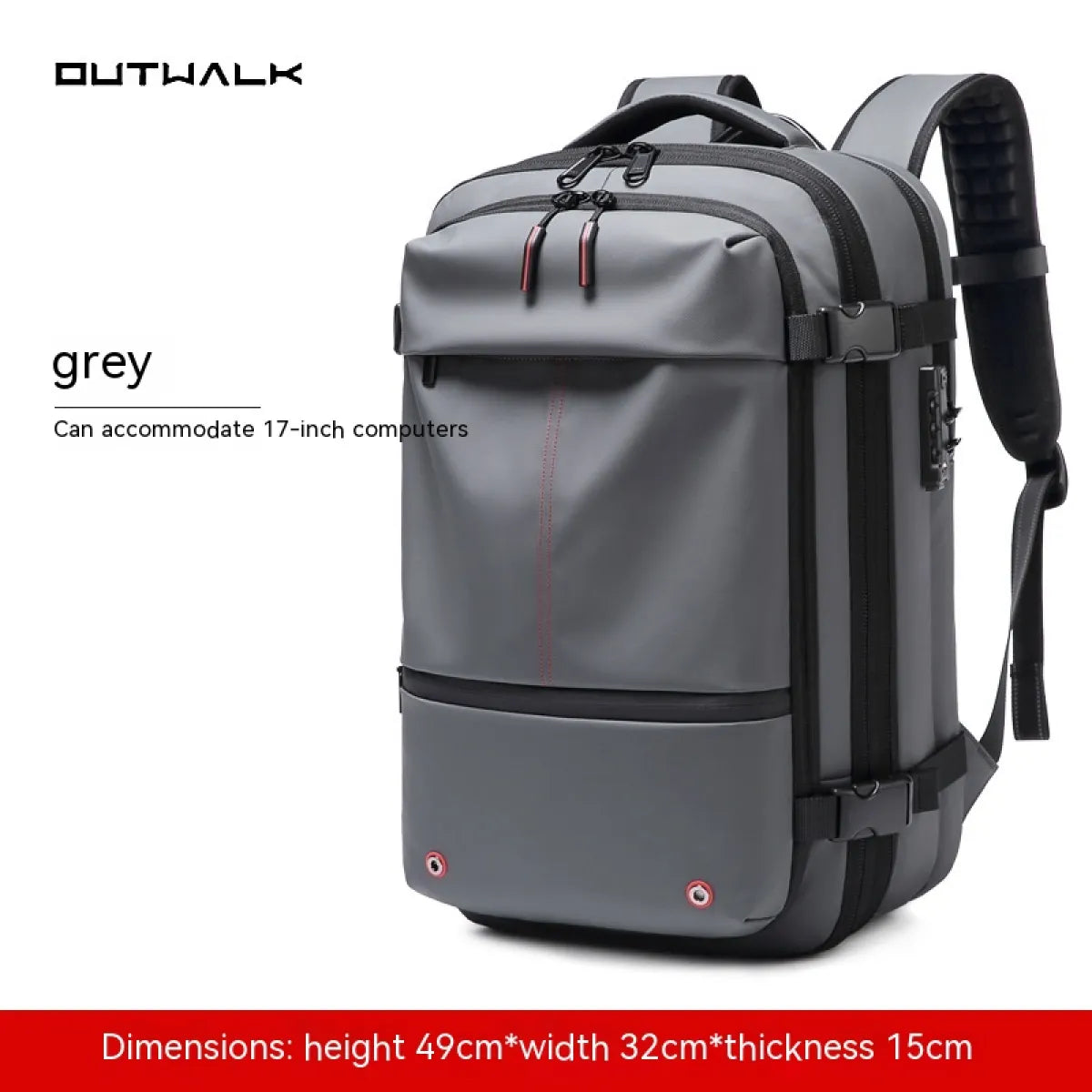 Multifunction Vacuum Compression Travel Backpack