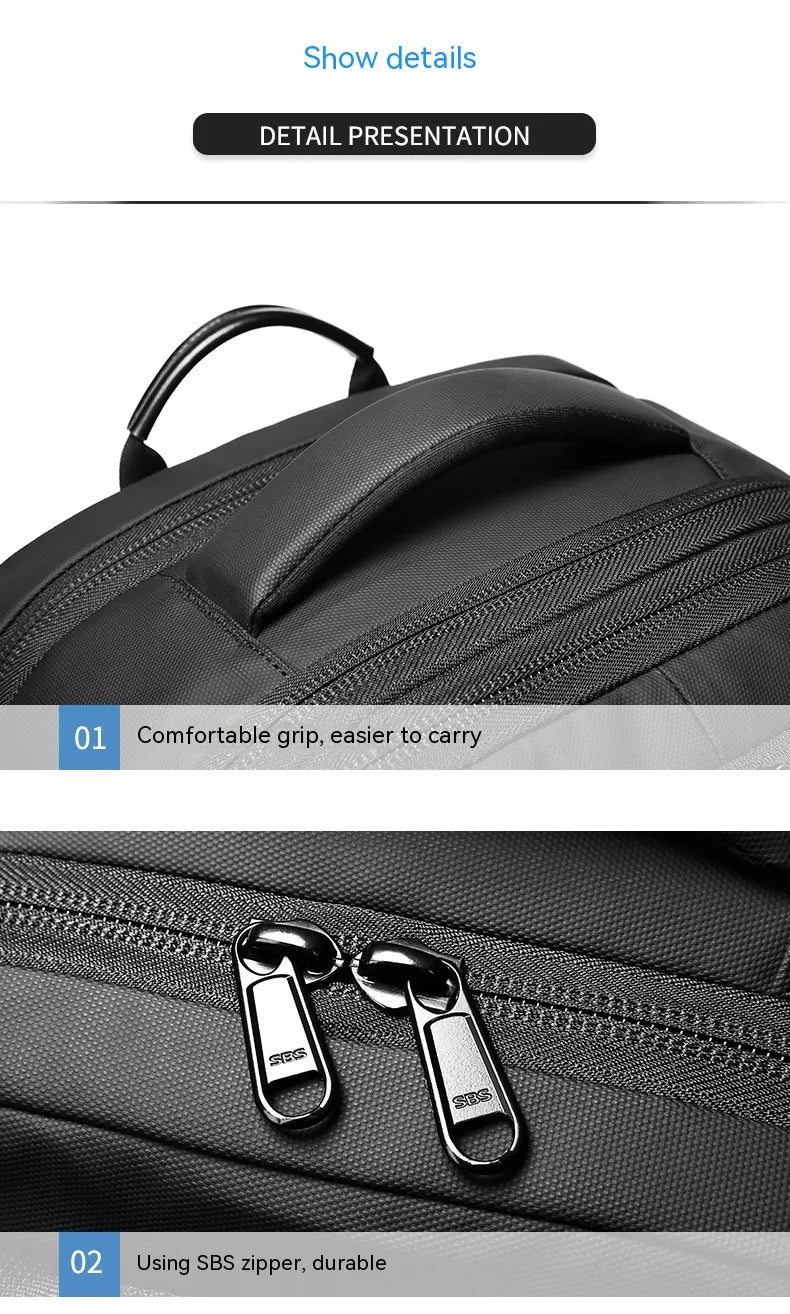 Multifunction Vacuum Compression Travel Backpack